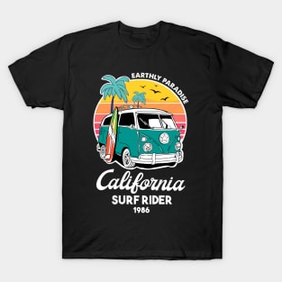 California Surf Rider 1986 T-Shirt